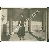Vintage Photo- Woman in early aviation dress
