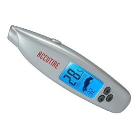 Accutire� MS-4357B Programmable Tire Gauge with Light
