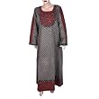 Cotton Dress Evening Gown Long Sleeve Kaftan Size 2XL