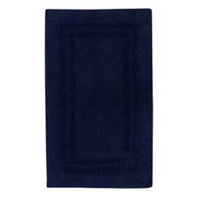  Thomas Obrien Vintage Modern Fighter Pilot Blue Cotton Bath Rug 20x34