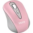 iHome Mid-Size Wireless Laser Mouse (Pink)