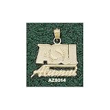 Arizona State Lg Asu Alumni Charm/Pendant -14K/10K, Stainless Steel or Gold Plated