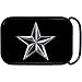 Black White Nautical Star Belt Buckle