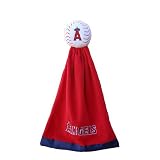 Los Angeles Angels Plush MLB Baseball with Attached Security Blanket.