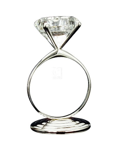 Godinger DIAMOND RING TEALIGHT HOLDER