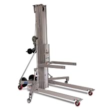 Genie Superlift Contractor, SLC- 12, 650 lbs Load Capacity, Lift Height 12' 10", Load & Transport with Single User