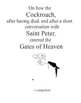 Click to Download Free Kindle Book -> On how the Cockroach, after having died, and after a short conversation with Saint Peter, entered the Gates of Heaven