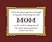 Mother's Day Poem Family Saying Home Decor Wall Sign Mother Saying Mom