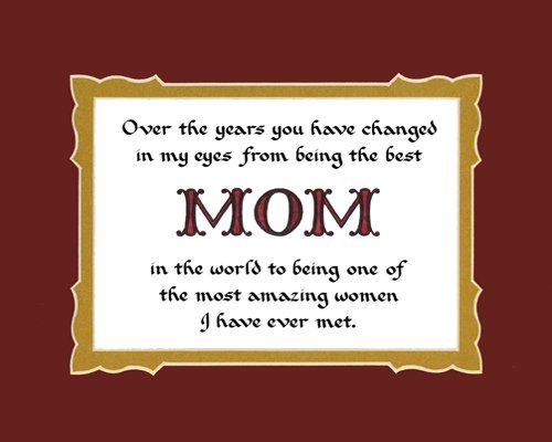 Mother's Day Poem Family Saying Home Decor Wall Sign Mother Saying Mom
