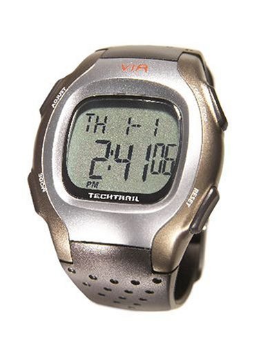 Highgear VIA Wrist Pedometer with Calorie Counter, Watch, and Chronograph