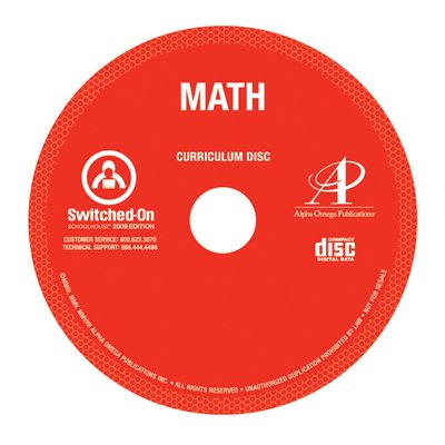 2009 SOS AOP (Alpha Omega HomeSchooling Curriculum), Switched on Schoolhouse 4TH GRADE, (Grade 4) Math