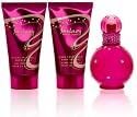 Fantasy by Britney Spears 3 Piece Set Includes: 1.0 oz Eau de Parfum Spray + 1.7 oz Work Your Magic Body Souffle + 1.7 oz Caught in a Spell Shower Gel