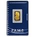 (5 gm) .999 Fine Gold Bar - (With Assay Card) PAMP SUISSE