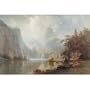 Bierstadt (In The Mountains) Art Print Poster - 24x36 Poster Print by Albert Bierstadt, 36x24