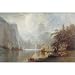 Bierstadt (In The Mountains) Art Print Poster - 24x36 Poster Print by Albert Bierstadt, 36x24
