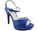 Leatherette Ankle Strap Open Toe Platform
