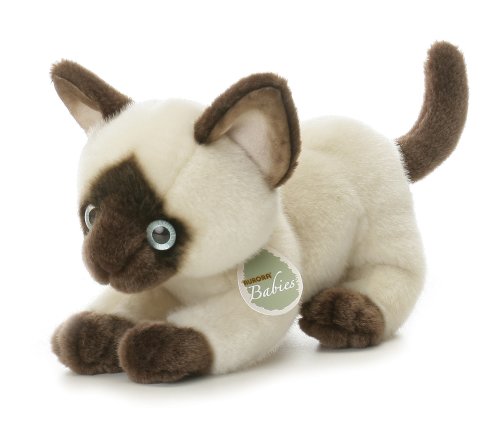 Aurora Plush 12 Cleo, Aurora Babies Siamese Kitten