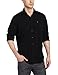 Victorinox Men's Villamont Tailored Fit Long Sleeve Solid Strech Shirt