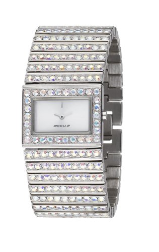 Accu2 By Accurist Ladies Swarovski Stone Set Bracelet Watch
