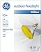 GE Lighting 13473 85-Watt Outdoor PAR38 Incandescent Light Bulb, Yellow