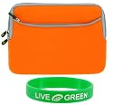 Non-OEM Amazon Kindle DX 9.7 Dual-Pocket Sleeve Case - Orange