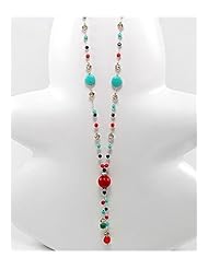 Japanese silk cord Dyed How Lite Necklace