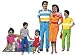 Hispanic Family - Pre-Cut Flannelboard Figures