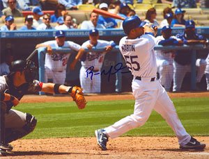 Russell Martin Signed Los Angeles Dodgers 8x10 Photo