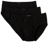 Calvin Klein Men's 3-Pack Brief with Tunnel Waistband