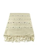 Bottega Tessile Camino De Mesa (Crema/Azul/Turquesa)