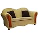 Homey child-size VIP Sofa - Beige, by Fantasy Furniture