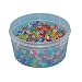Hama Beads 3,000 Beads in a Tub - Translucent Mix
