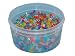 Hama Beads 3,000 Beads in a Tub - Translucent Mix