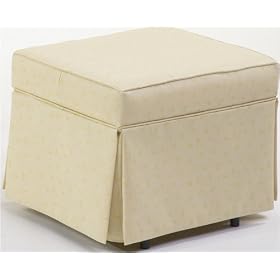 Matching Ottoman Bumblebee - Yellow
