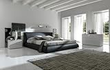 Coco Brown Platform Bedroom Set - Rossetto