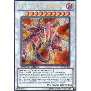 Amazon.com: Yu-Gi-Oh! - Majestic Red Dragon (CT07-EN001) - 2010 ...