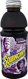 Sqwincher 030532-GR Grape Flavor 20 oz Wide Mouth Ready-To-Drink Bottle (Case of 24)