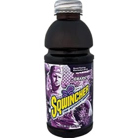 Sqwincher 030532-GR Grape Flavor 20 oz Wide Mouth Ready-To-Drink Bottle (Case of 24): Industrial &amp; Scientific