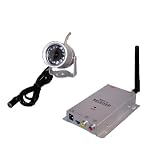 24g 4 Channels Colour Wireless Night Vision Weatherproof Cctv Home Security Camera Spycam Office Silver