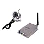 2.4G & 4 CHANNELS COLOUR WIRELESS NIGHT VISION WEATHERPROOF CCTV HOMe SECURITY CAMERA SPYCAM OFFICE SILVER