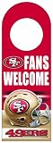 NFL San Francisco 49ers Wood Door Hanger