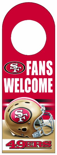 NFL San Francisco 49ers Wood Door Hanger