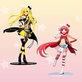 ハローキティといっしょ！ フィギュア かわいい キャラクター グッズ プライズ フリュー(全２種フルセット)