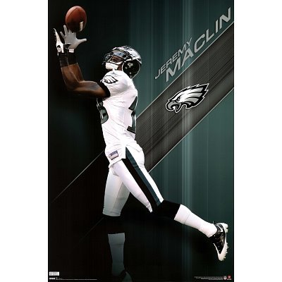 (22x34) Philadelphia Eagles (Jeremy Maclin) Sports Poster Print