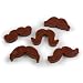 Fred and Friends Munchstaches Cookie Cutter/Stamps