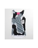 Born Famous Couture Chain Pocket Wash Tank - Multi X Lrg