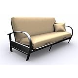 Elite 35-4914-050 Black Evolution Full Futon Frame-frame Only