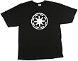 Star Wars Republic Say So Logo Young Mens Black T-shirt