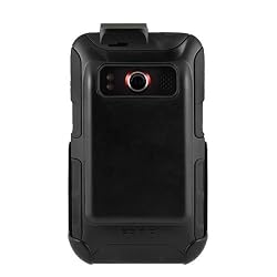 Seidio Innocase Extended Rugged Hybrid Case & Holster for HTC EVO (Black, Retail Packaging)