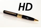 Spy Neu: 4GB HD SpyCam * Kugelschreiber in GOLD mit integrierter Kamera * Pen * 1280x960 pixel Video * DVR DV * Spionage * Kamera * camcorder * Stift Spion * Webcam Funktion möglich * auch Windows 7 und MAC kompatibel * NEU inkl. USB Kabel und CD * micro SD Kartenlesegerät eingebaut (4 GB im Lieferumfang)